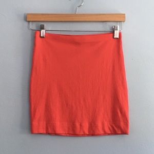 ☀️H&M Pink Bodycon Silhouette Skirt S XS